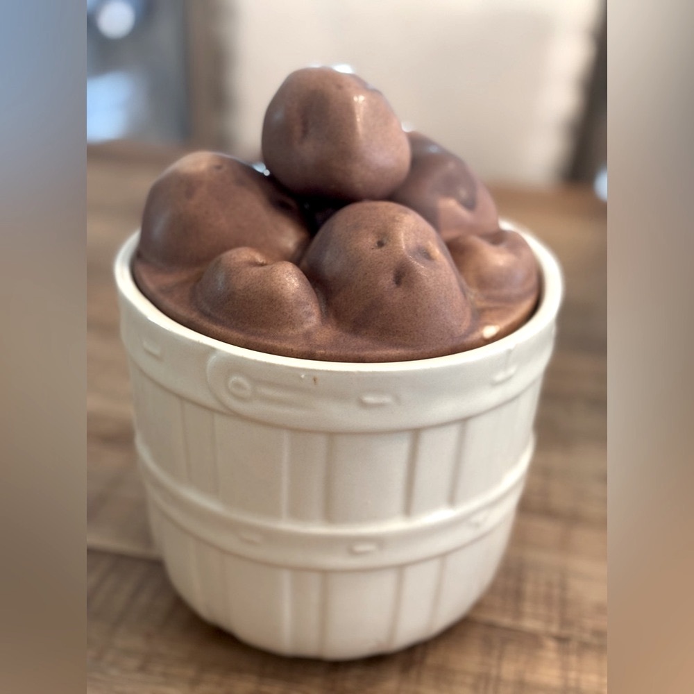 Vintage McCoy Potatoes Cookie Jar. Numbered | Ceramic | Collectible.